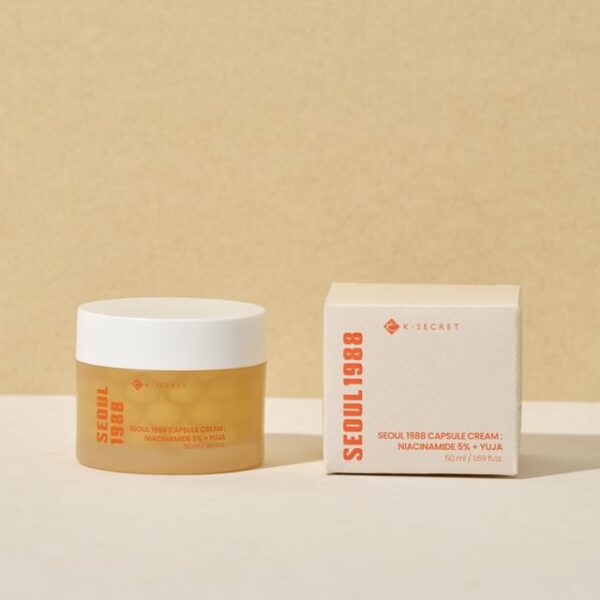 KSECRET — SEOUL 1988 Capsule Cream : Niacinamide 5% + Yuja (50ml)