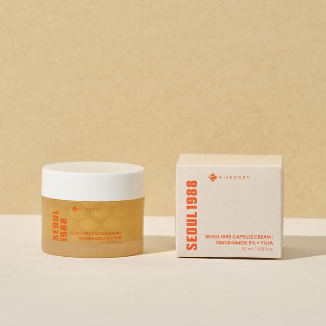 KSECRET — SEOUL 1988 Capsule Cream : Niacinamide 5% + Yuja (50ml)