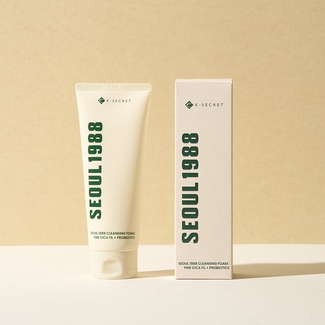 KSECRET — SEOUL 1988 Cleansing Foam : Pine Cica 1% + Probiotics (150ml)