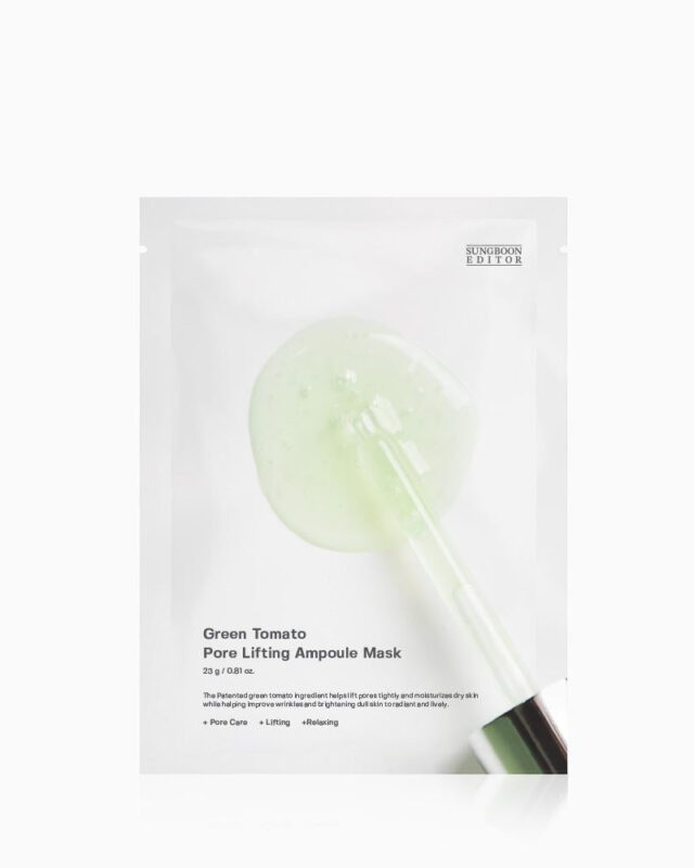 Green Tomato Pore Lifting Ampoule Mask 1ea 23g