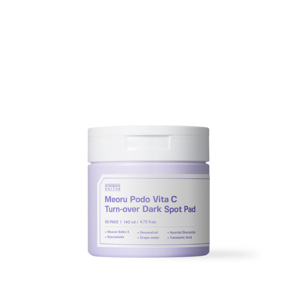 Meoru Podo Vita C Turn-over Dark Spot Pad 60pcs, 140ml
