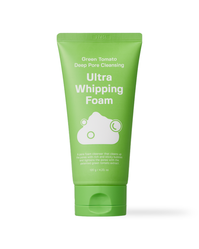 Green Tomato Deep Pore Cleansing Ultra Whipping Foam 120g