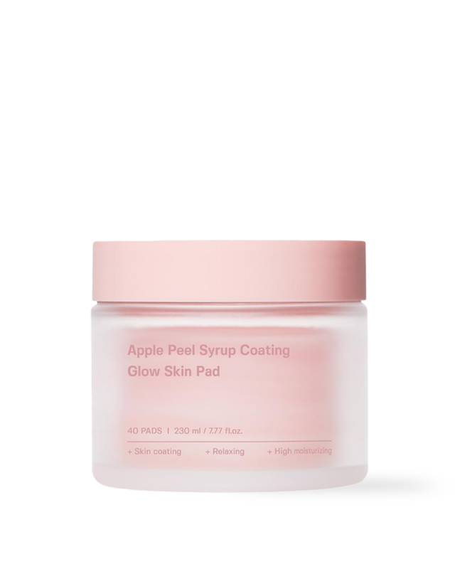 Apple Peel Syrup Coating Glow Skin Pad 40 Sheets 230ml