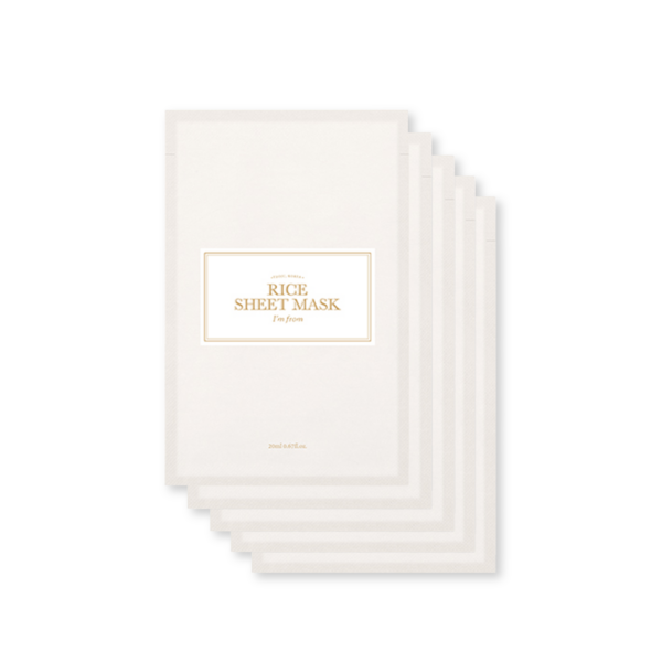 Rice Sheet mask Set (5ea)