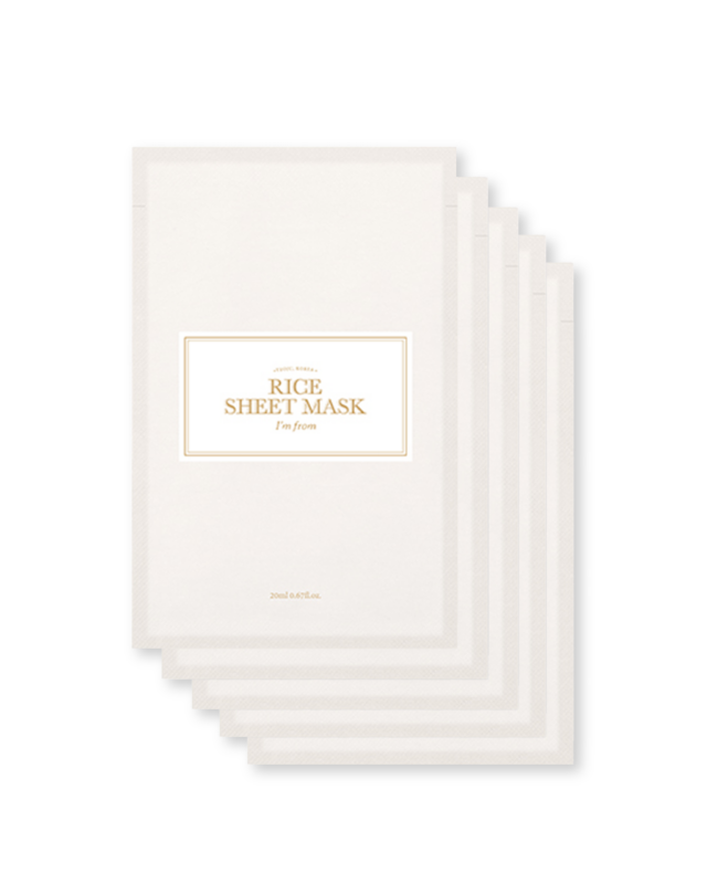 Rice Sheet mask Set (5ea)