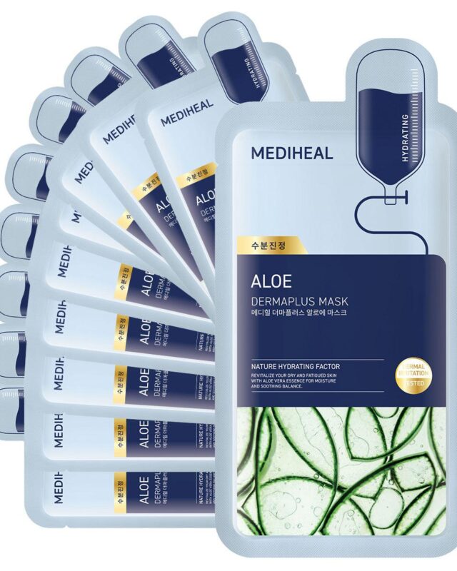 Derma Plus Aloe Mask 10ea