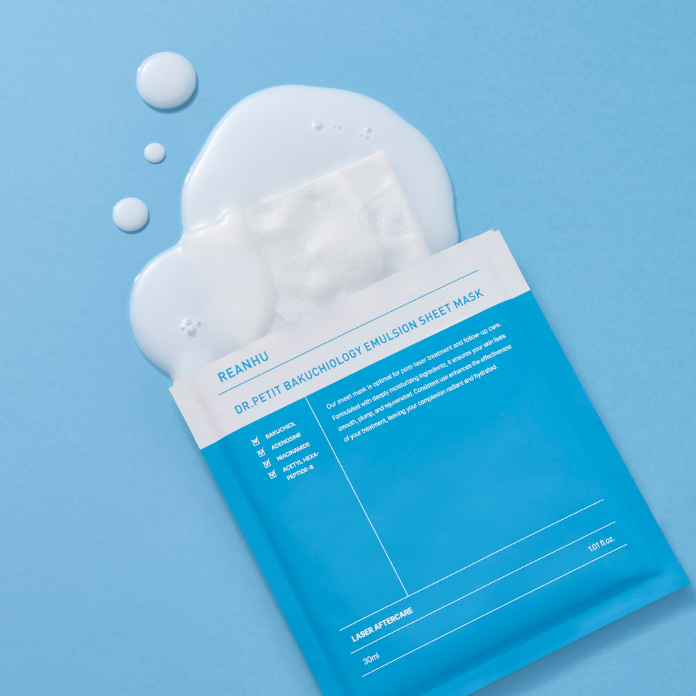 Reanhu Bakuchiol Emulsion Sheet Mask 30ml 1ea - immagine 5