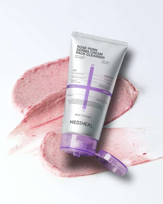 Derma Cream Pack Cleanser Rose PDRN 120ml